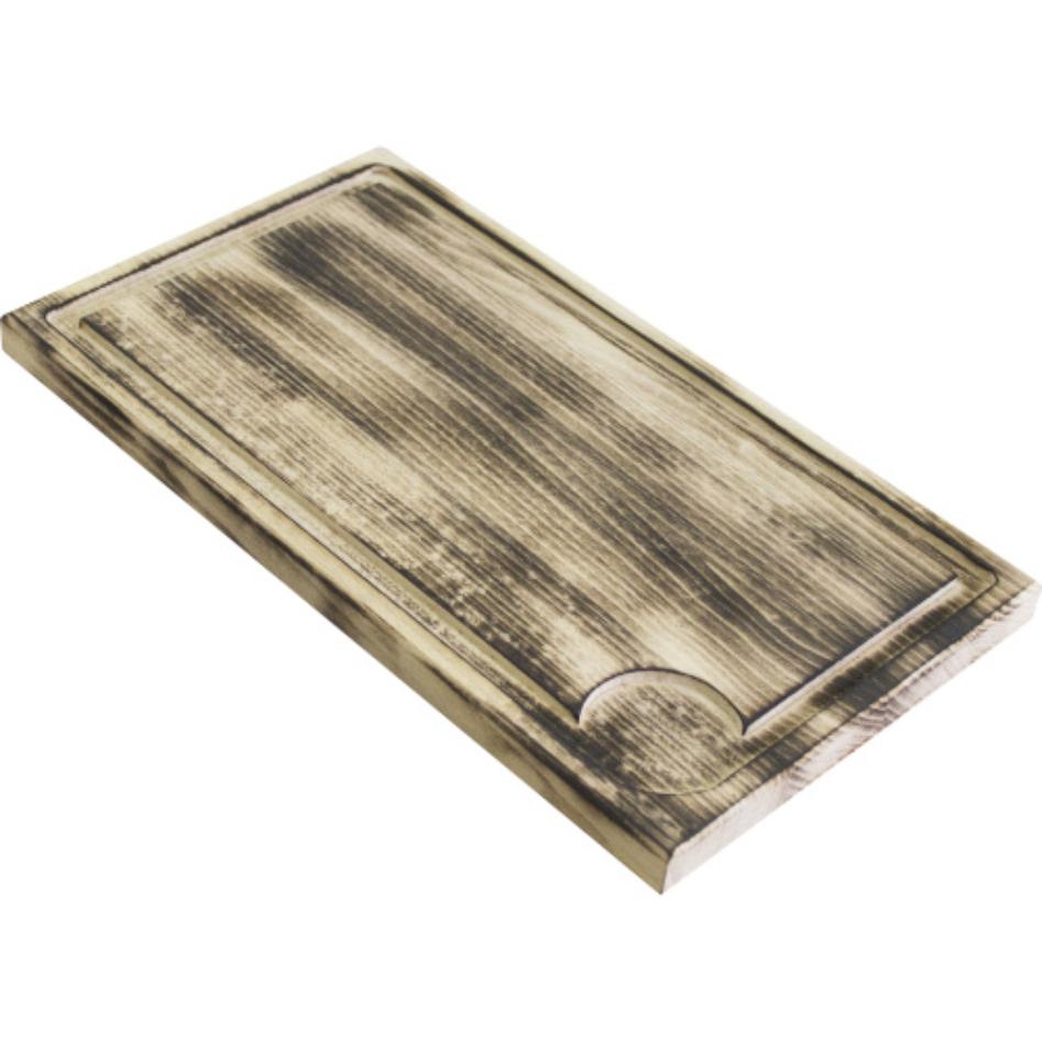 Доска для подачи стейка бук 320х180х15 мм с обжигом ПИЩЕВЫЕ ТЕХНОЛОГИИ Доска для подачи стейка бук 320х180х15 мм с обжигом ПИЩЕВЫЕ ТЕХНОЛОГИИ