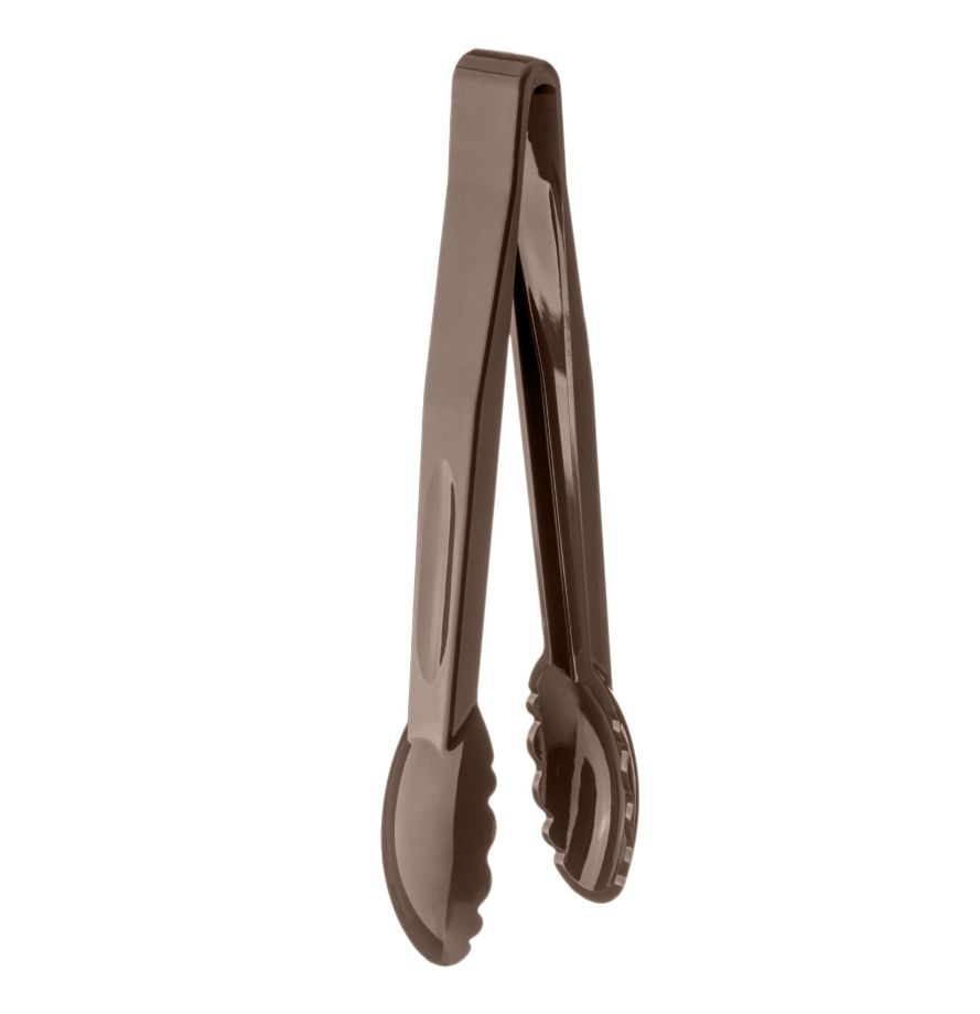 Щипцы универсальные 24 см коричневые поликарбонат до 120 С MGprof (1724) Щипцы универсальные 24 см коричневые поликарбонат до 120 С MGprof (1724)