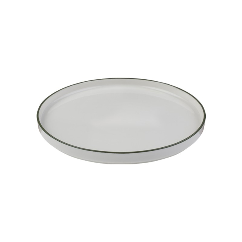 Тарелка с бортом 25,5см Modest Green ID Fine Тарелка с бортом 25,5см Modest Green ID Fine