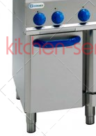 Дверь в сборе с ручкой для TECNOINOX (RC01114000)