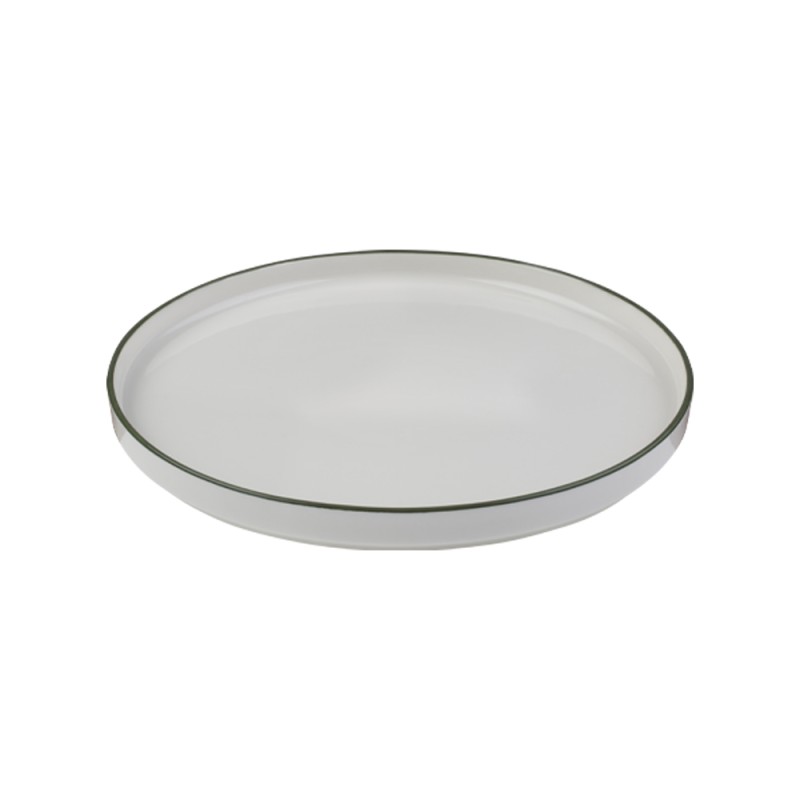 Тарелка с бортом 28см Modest Green ID Fine Тарелка с бортом 28см Modest Green ID Fine