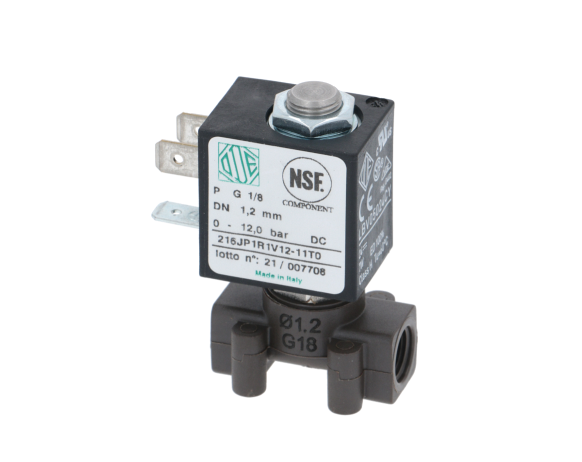 Клапан двухходовой электромагнитный BlueDot 1.2 мм для CARIMALI (96.05343) Клапан двухходовой электромагнитный BlueDot 1.2 мм для CARIMALI (96.05343)