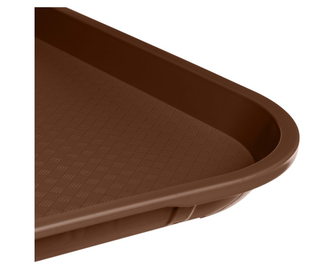 Поднос 445х345 мм темно-коричневый, поверхность классик (167) MGprof (1758) Поднос 445х345 мм темно-коричневый, поверхность классик (167) MGprof (1758)