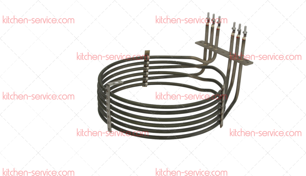 Элемент нагревательный ТЭН 6000 Вт для печи (3355137) Элемент нагревательный ТЭН 6000 Вт для печи (3355137)
