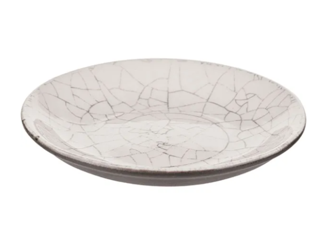 Тарелка 17см без полей керамика «День и ночь» DYMOV Тарелка 17см без полей керамика «День и ночь» DYMOV