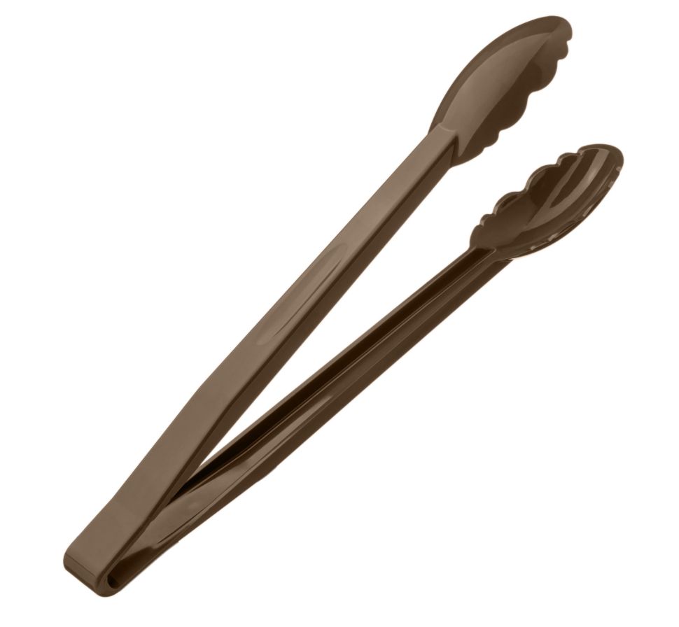 Щипцы универсальные 30 см коричневые поликарбонат до 120 С MGprof (1725) Щипцы универсальные 30 см коричневые поликарбонат до 120 С MGprof (1725)