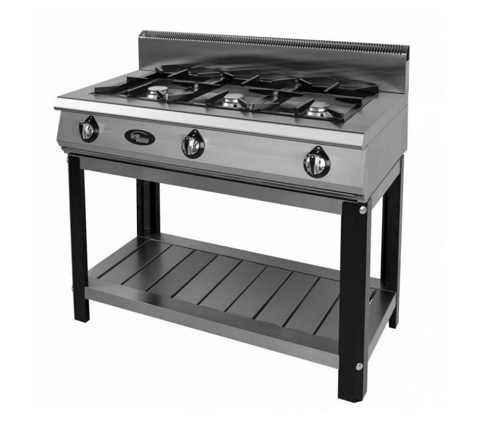 Плита газовая Ф3ПГ/600 открытый стенд GRILL MASTER (50043о) Плита газовая Ф3ПГ/600 открытый стенд GRILL MASTER (50043о)