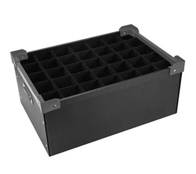 Ящик для хранения посуды для напитков 35 ячеек (7х6,5х18 см) B'Guys BARBOSSA P.L. (GLSG0013 SUB) Ящик для хранения посуды для напитков 35 ячеек (7х6,5х18 см) B'Guys BARBOSSA P.L. (GLSG0013 SUB)