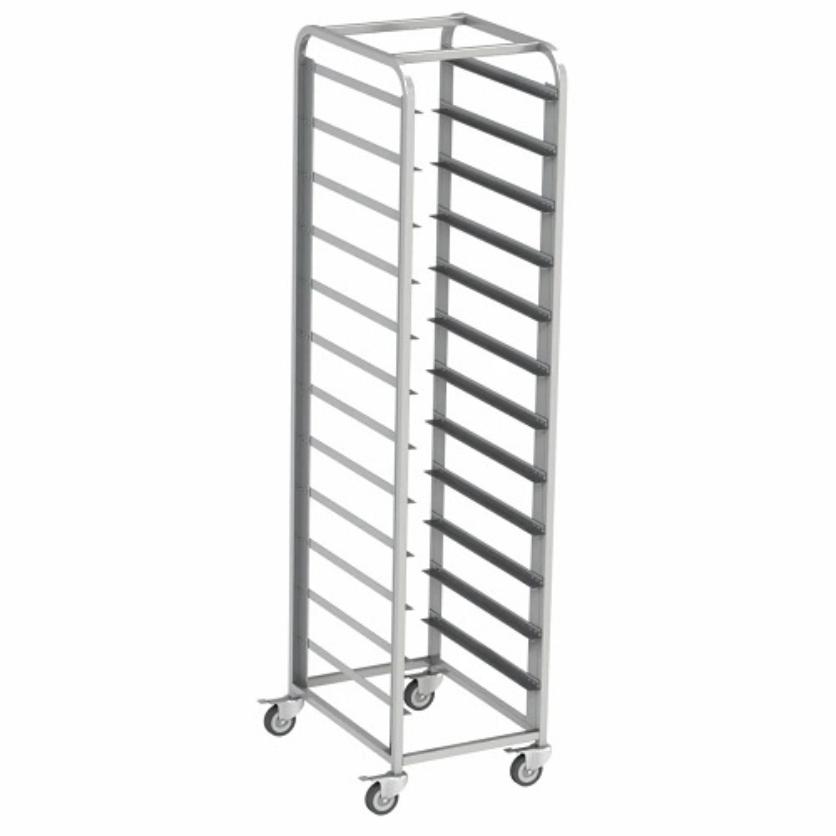 Тележка-шпилька 12 уровней 550х380х1800 мм для подносов MGSTEEL Тележка-шпилька 12 уровней 550х380х1800 мм для подносов MGSTEEL