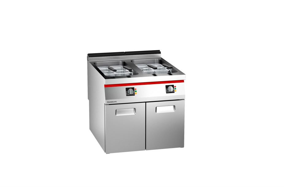 Фритюрница электрическая 2 ванны 15+15 л 1T1FR6ED ANGELO PO Фритюрница электрическая 2 ванны 15+15 л 1T1FR6ED ANGELO PO