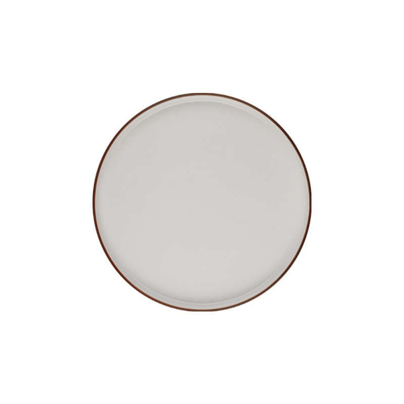 Тарелка с бортом 21см Modest Brown ID Fine Тарелка с бортом 21см Modest Brown ID Fine