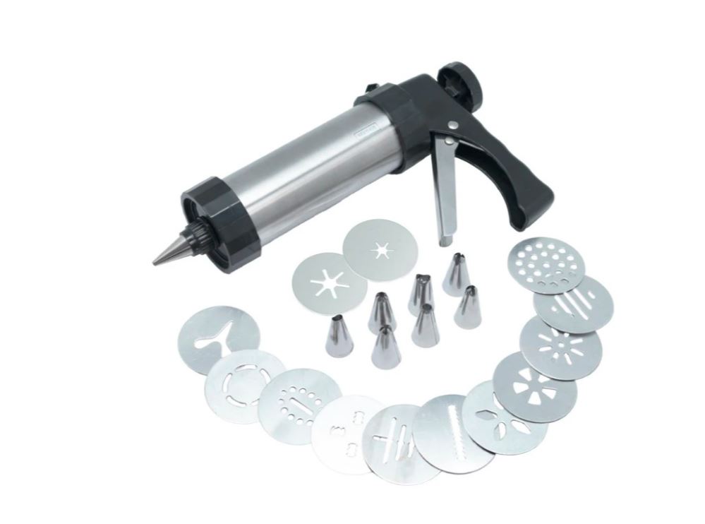 Шприц кондитерский нержавеющий с насадками VIN BOUQUET Шприц кондитерский нержавеющий с насадками VIN BOUQUET