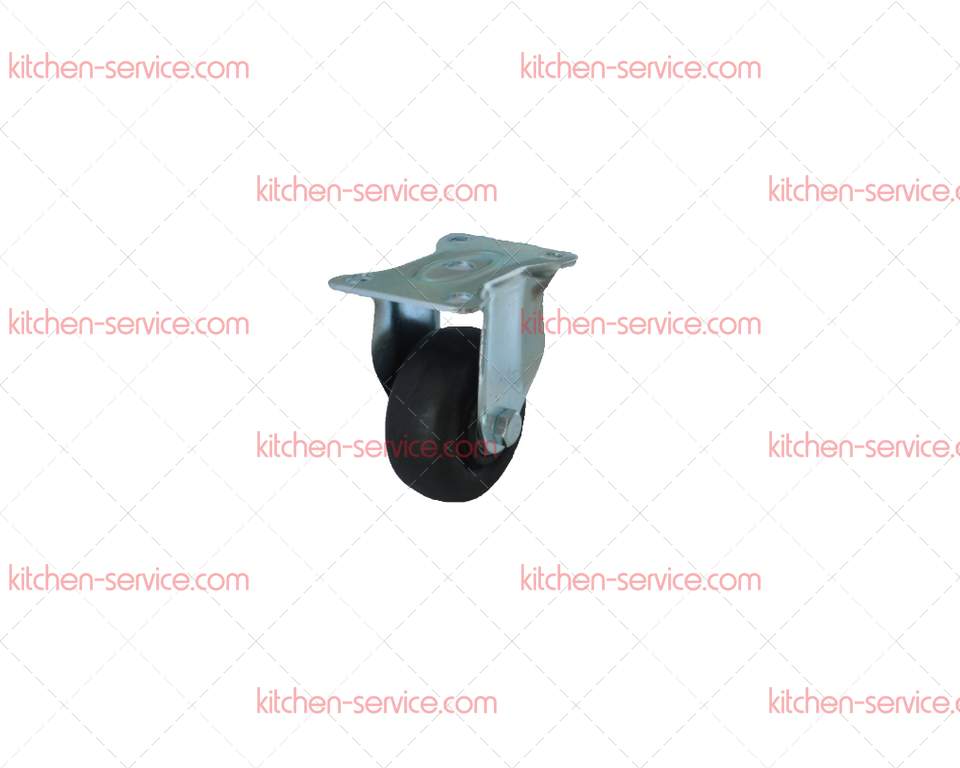 Колесо 100мм термостойкое нейлоновое(фенольное) неповоротное (1141100) Колесо 100мм термостойкое нейлоновое(фенольное) неповоротное (1141100)