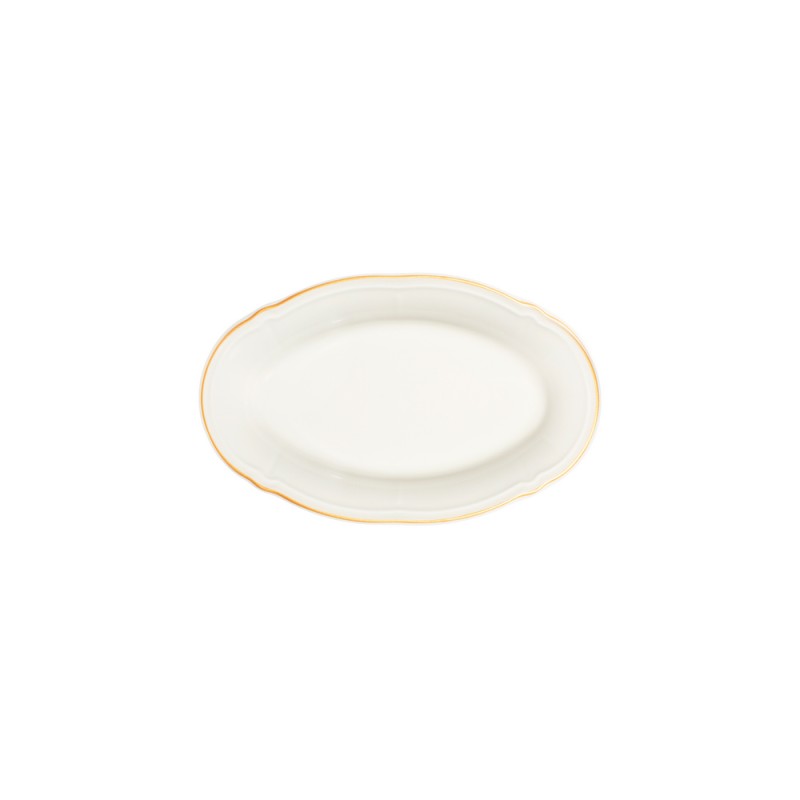 Блюдо овальное 21см Fake Gold Fulya PORSER Блюдо овальное 21см Fake Gold Fulya PORSER