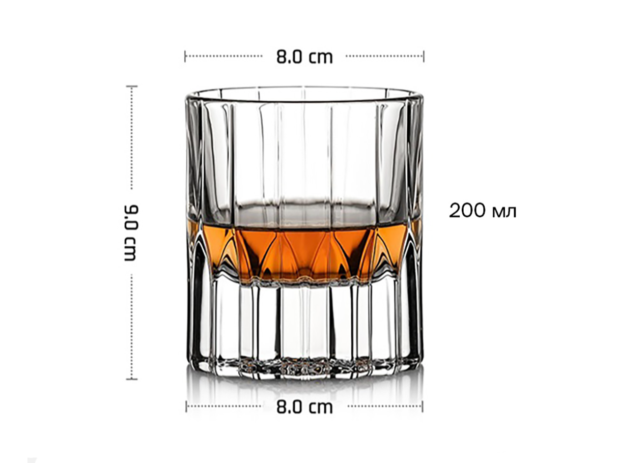 Стакан Олд Фэшн 200 мл 90 мм (дно 3 см.) Айс MGline (77042) Стакан Олд Фэшн 200 мл 90 мм (дно 3 см.) Айс MGline (77042)