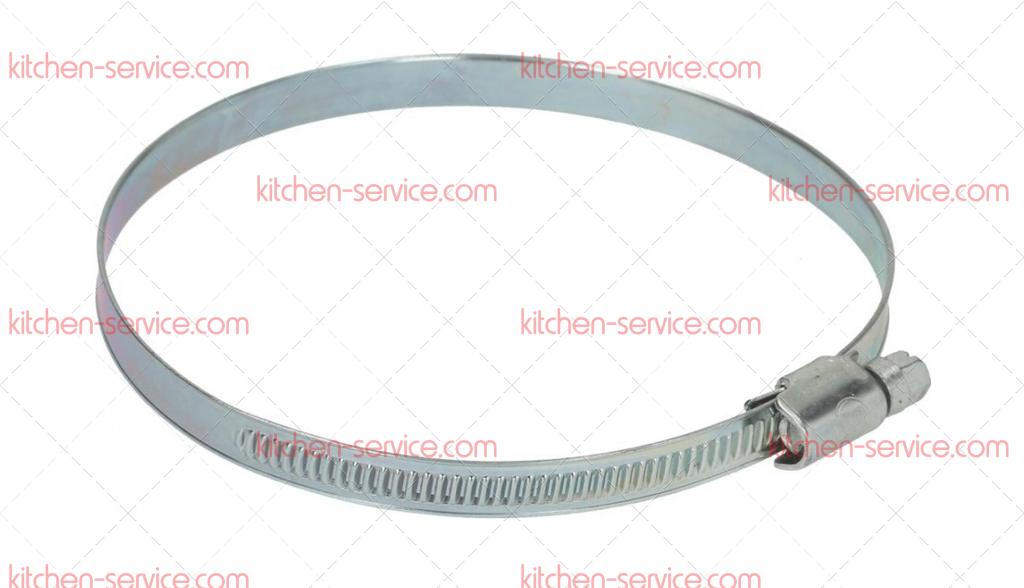Хомут шланговый 90-110 мм для печи (D168010) Хомут шланговый 90-110 мм для печи (D168010)