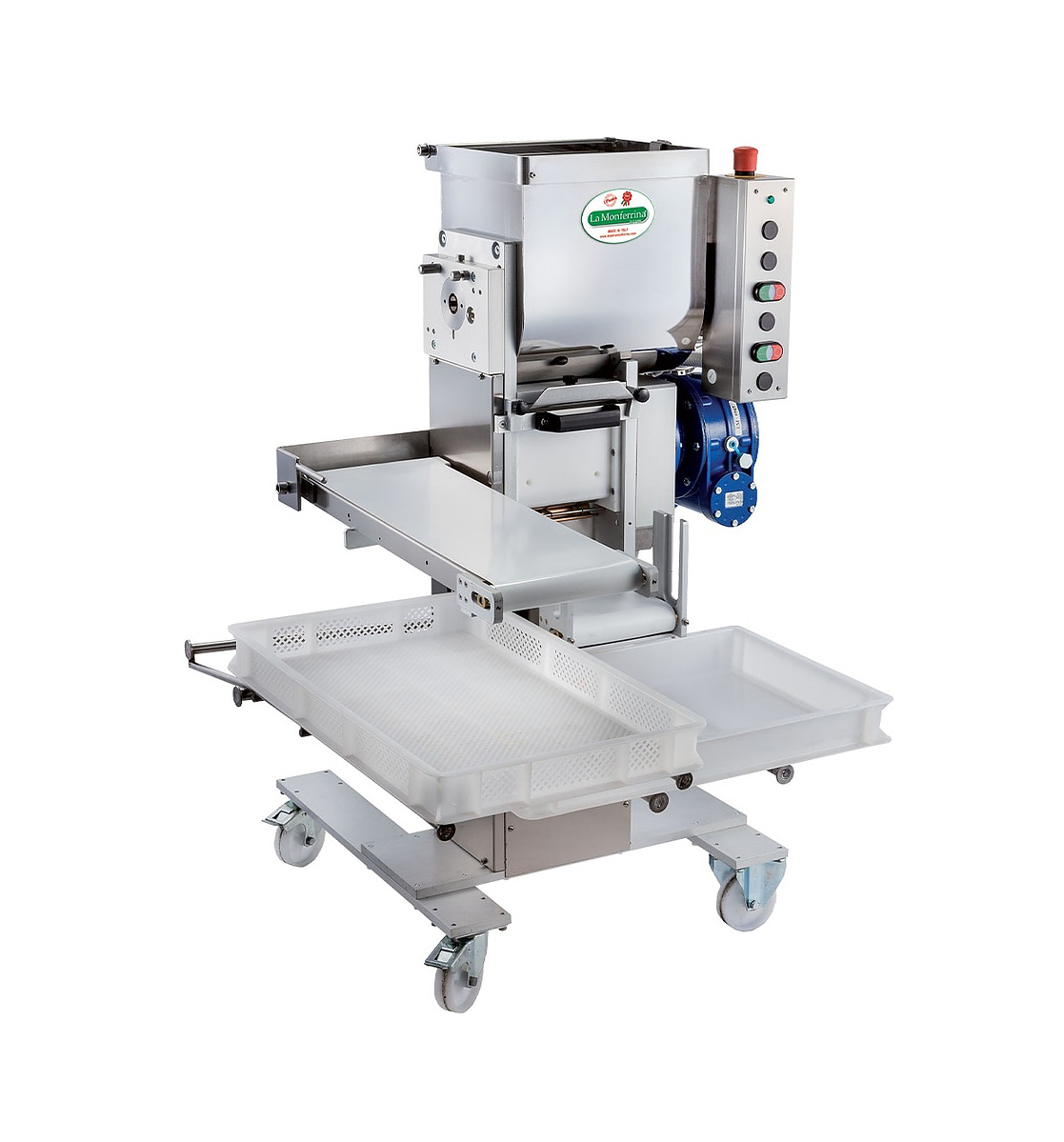 Аппарат PIDUE/DOUBLE VAT пресс, насадки, нарезка пасты LA MONFERRINA Аппарат PIDUE/DOUBLE VAT пресс, насадки, нарезка пасты LA MONFERRINA