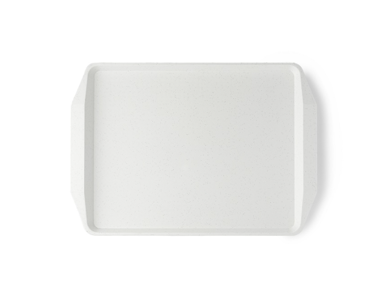 Поднос 42х30 см, белый мрамор, поверхность классик MGprof (1732) Поднос 42х30 см, белый мрамор, поверхность классик MGprof (1732)