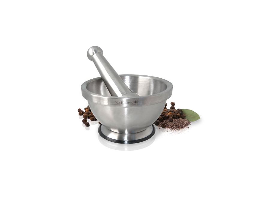 Ступка с пестиком 16 см нержавеющая VIN BOUQUET Ступка с пестиком 16 см нержавеющая VIN BOUQUET