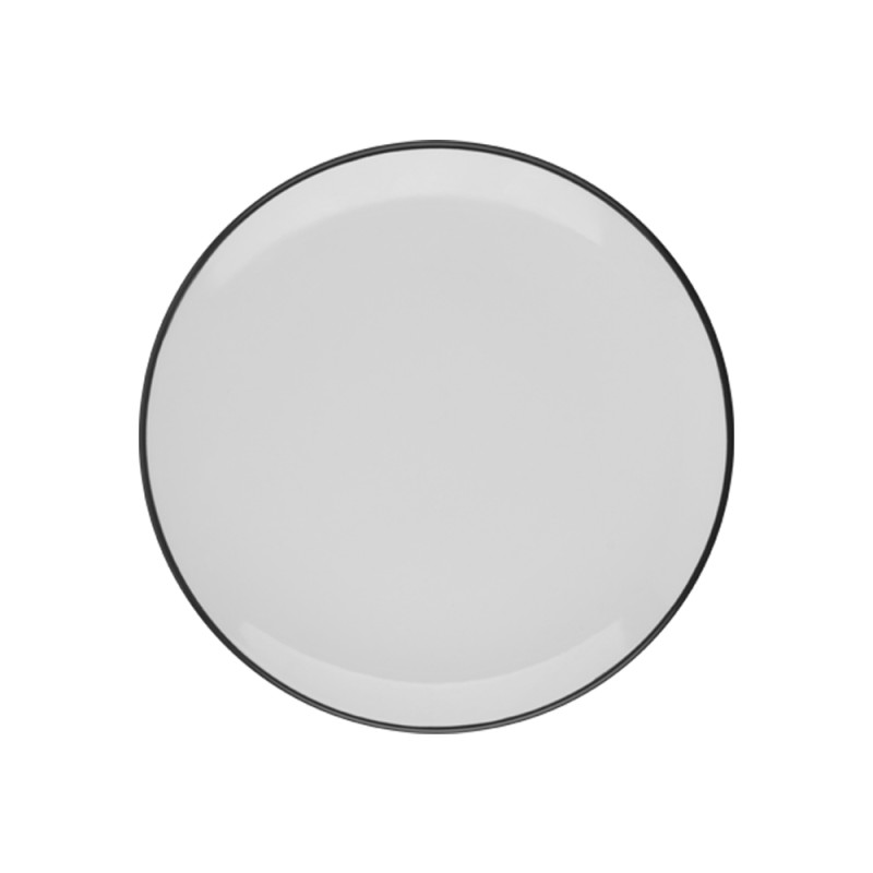 Тарелка 25см Modest Black ID Fine Тарелка 25см Modest Black ID Fine