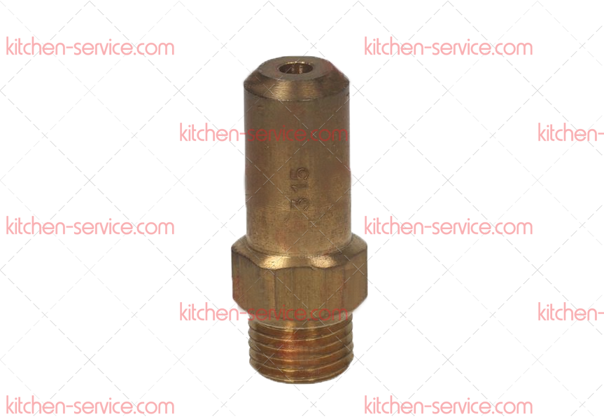 Жиклер газовый 3,15 мм для печи (5013360) Жиклер газовый 3,15 мм для печи (5013360)