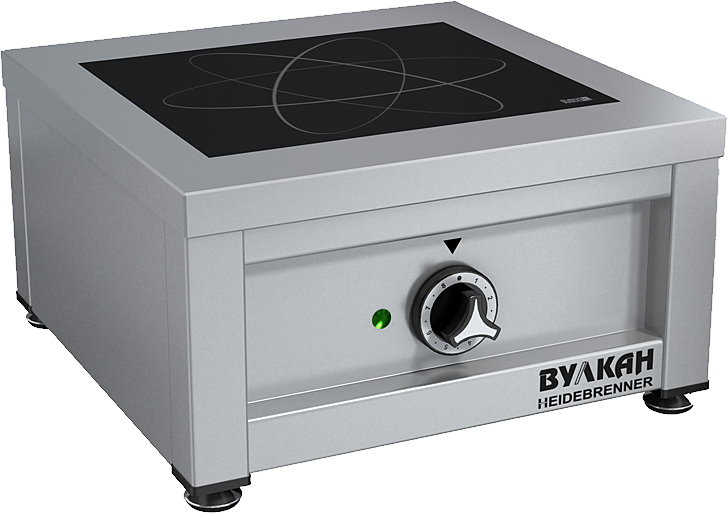 Плита индукционная ETK1 1х5 кВт ВУЛКАН Плита индукционная ETK1 1х5 кВт ВУЛКАН