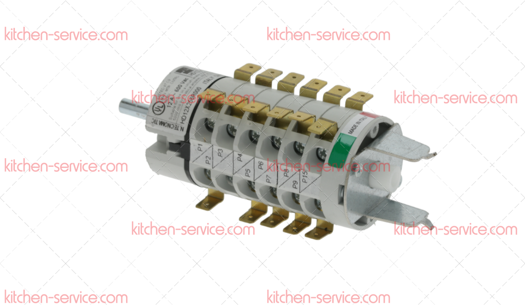 Переключатель селекторный 0-11 позиционный для печи (3057229) Переключатель селекторный 0-11 позиционный для печи (3057229)