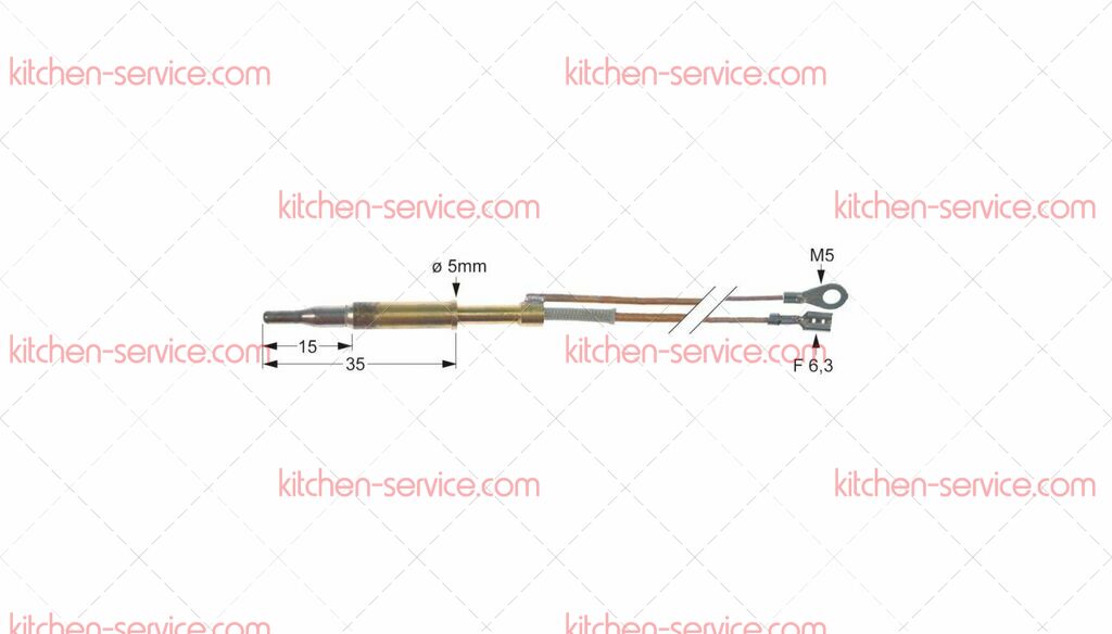 Термоэлемент для KUPPERSBUSCH (996206002) Термоэлемент для KUPPERSBUSCH (996206002)