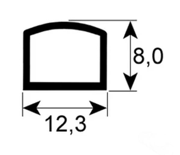 Уплотнитель дверной для WINTERHALTER (30008733) Уплотнитель дверной для WINTERHALTER (30008733)