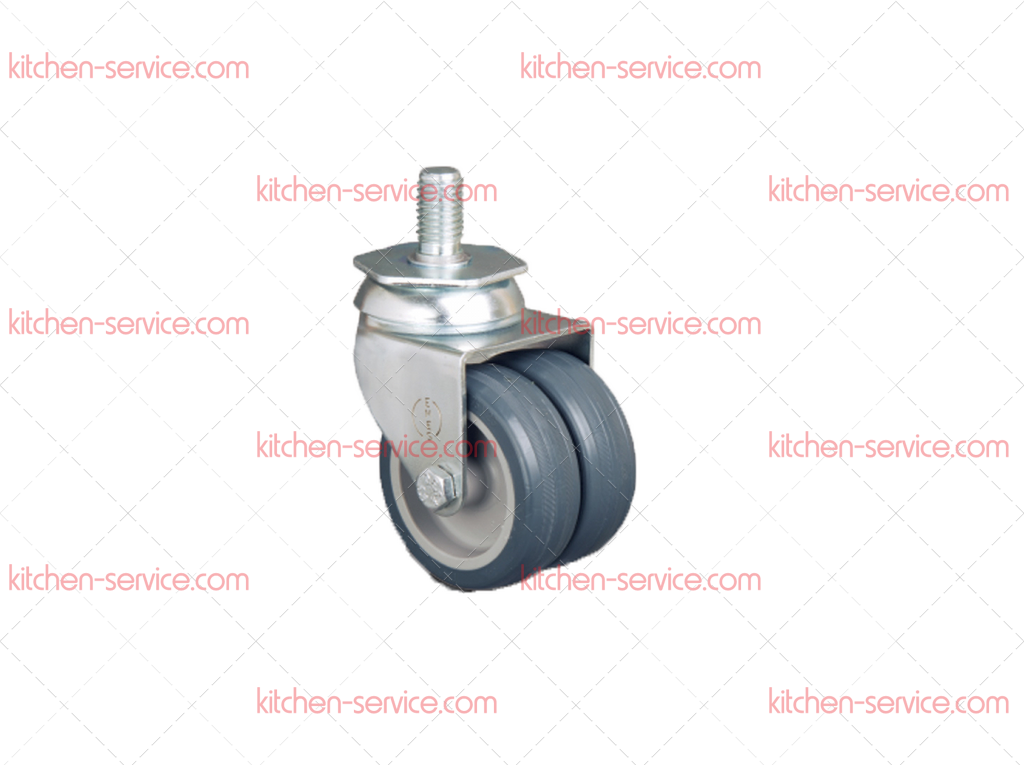 Колесо 75 мм аппаратное сдвоенное с болтом М10 (ET05 MKT 75) Колесо 75 мм аппаратное сдвоенное с болтом М10 (ET05 MKT 75)