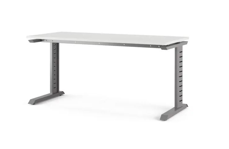 Стол офисный L2-80/60 aluminum/premium КОБОР Стол офисный L2-80/60 aluminum/premium КОБОР