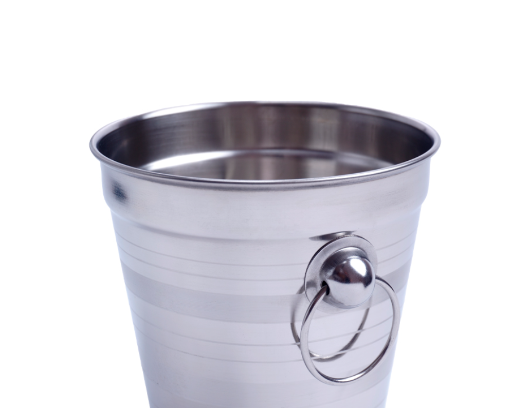Ведро для льда 1.5 л 13 см нержавеющая сталь MGSTEEL Ведро для льда 1.5 л 13 см нержавеющая сталь MGSTEEL