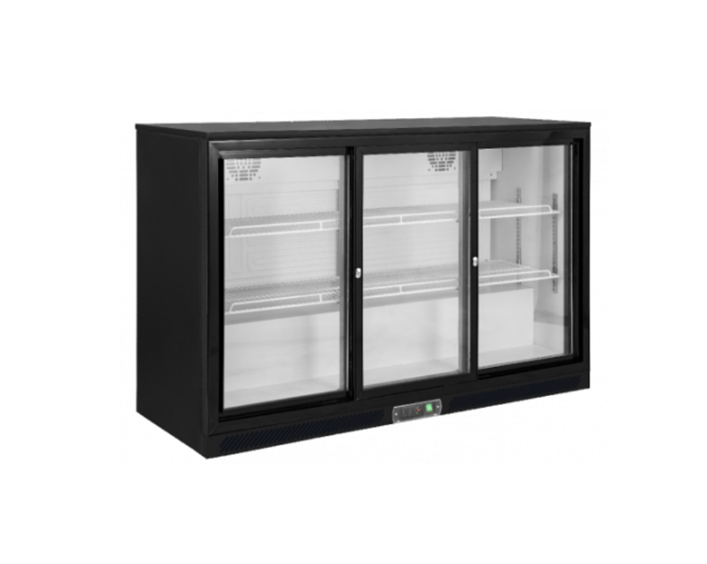 Шкаф барный холодильный GN-320HS черный ROAL Шкаф барный холодильный GN-320HS черный ROAL
