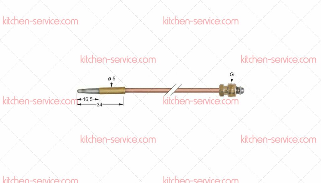 Термоэлемент для KUPPERSBUSCH (174413) Термоэлемент для KUPPERSBUSCH (174413)