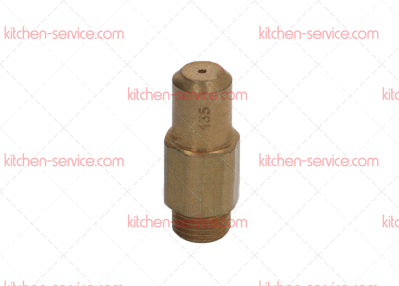 Жиклер газовый 1,35 мм для печи (5091593) Жиклер газовый 1,35 мм для печи (5091593)