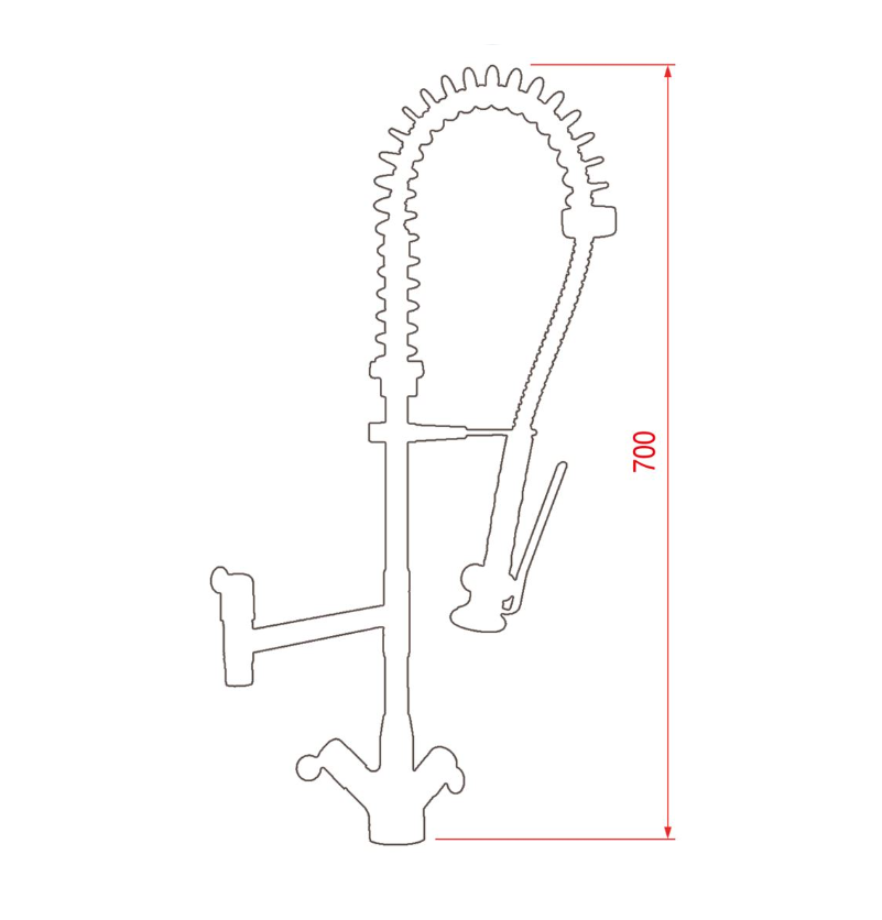 Устройство душирующее SHRINK STYL H.70 GREY KLARCO Устройство душирующее SHRINK STYL H.70 GREY KLARCO