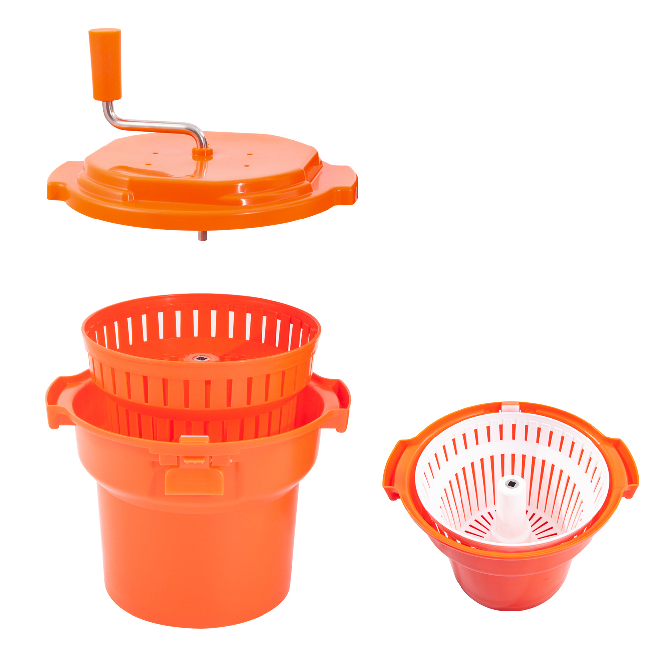 Центрифуга для сушки салата WF12 KOCATEQ Центрифуга для сушки салата WF12 KOCATEQ