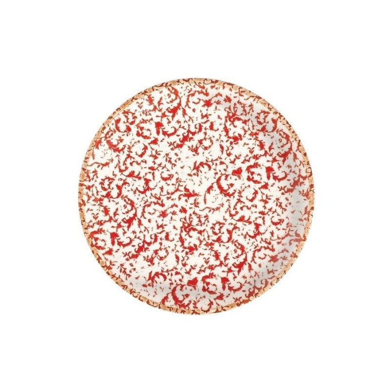 Тарелка 21см Venecia Maroon ID Fine Тарелка 21см Venecia Maroon ID Fine