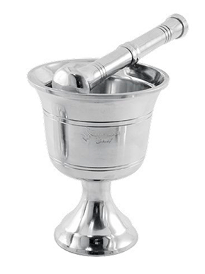 Ступка с пестиком нержавеющая сталь THE BARS Ступка с пестиком нержавеющая сталь THE BARS