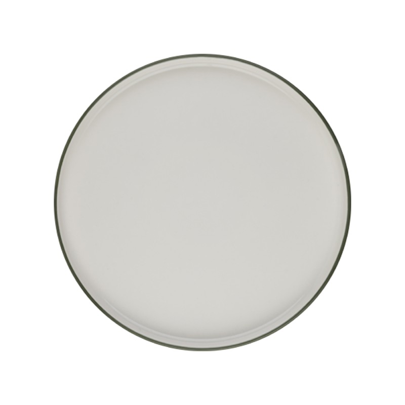 Тарелка с бортом 28см Modest Green ID Fine Тарелка с бортом 28см Modest Green ID Fine