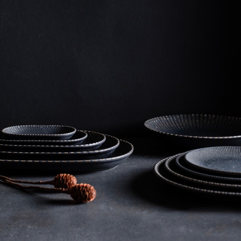 Блюдо овальное с бортом 32см Reckless ID Fine Блюдо овальное с бортом 32см Reckless ID Fine