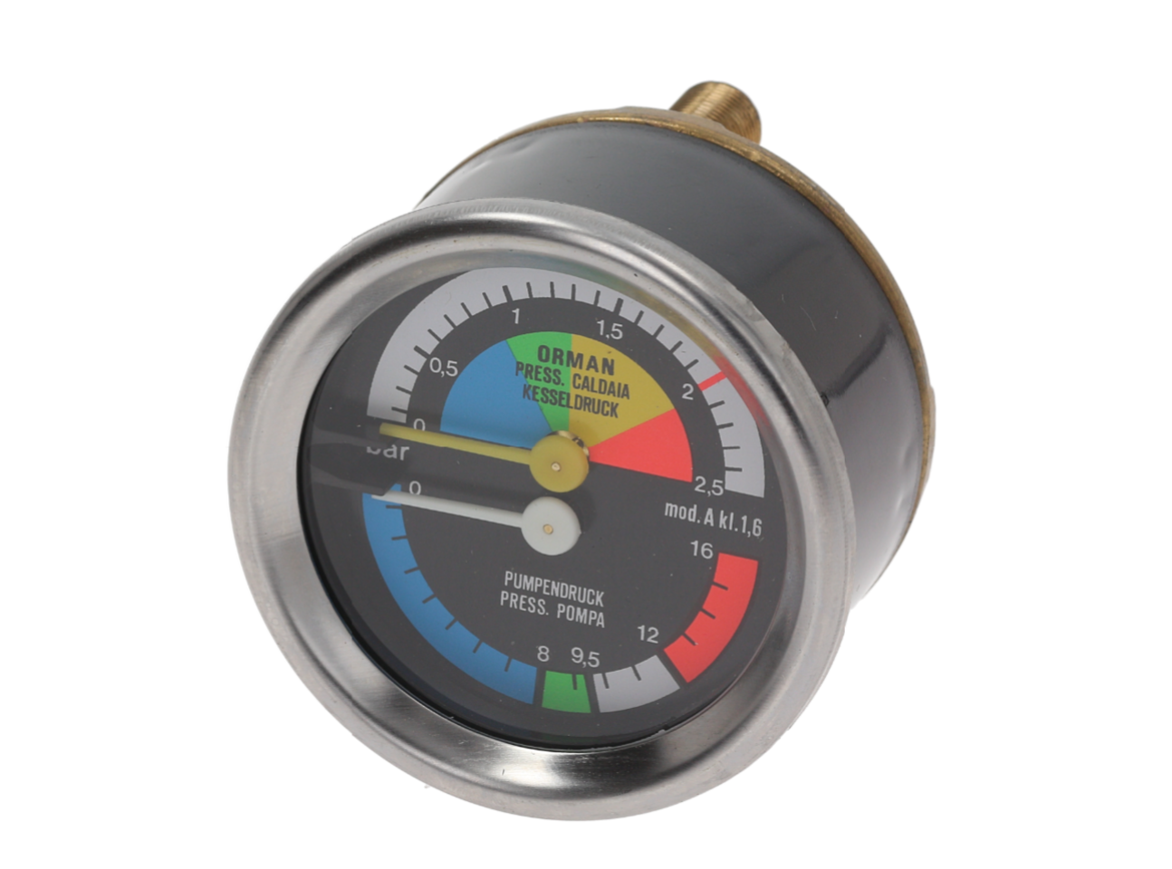 Манометр с двойной шкалой 60 мм CARIMALI (95.01545) Манометр с двойной шкалой 60 мм CARIMALI (95.01545)