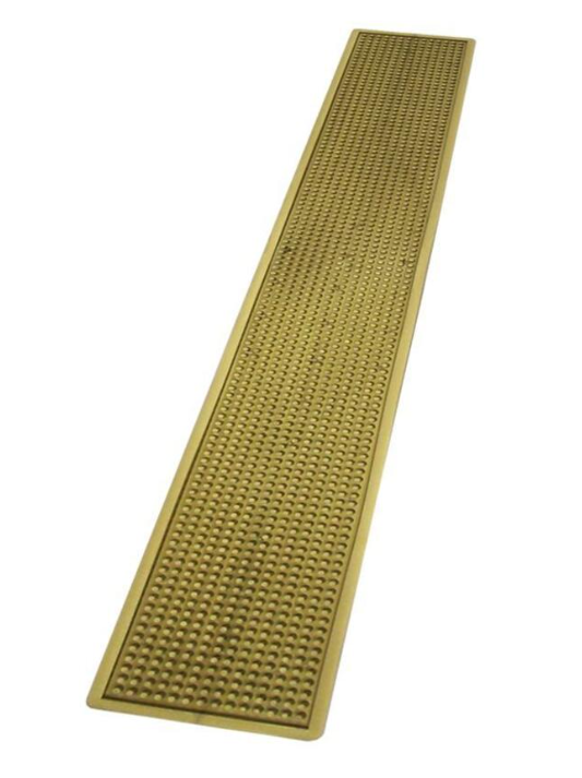 Коврик барный 70х10 см золотой THE BARS Коврик барный 70х10 см золотой THE BARS