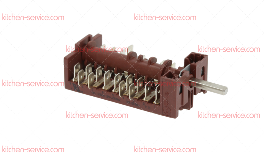 Выключатель селекторный 0-4 позиционный для печи (3057041) Выключатель селекторный 0-4 позиционный для печи (3057041)