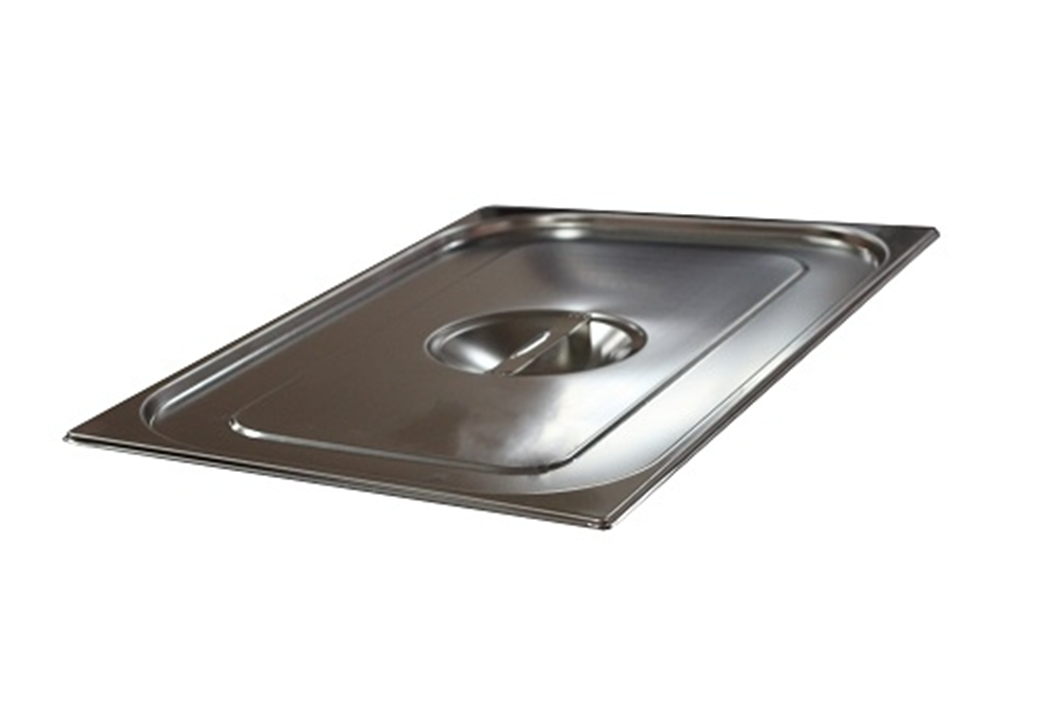 Крышка для гастроемкости GN-1/4 нержавеющая 265х162 мм ROAL Крышка для гастроемкости GN-1/4 нержавеющая 265х162 мм ROAL