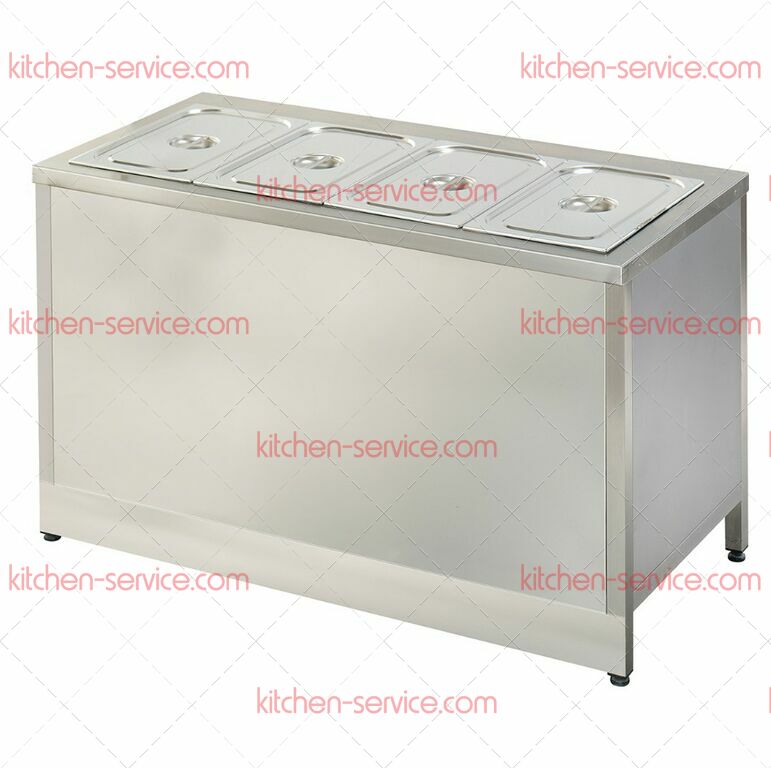 Мармит горячих блюд на 4 GN 1/1-150 с подогреваемым шкафом электрический OZTI Мармит горячих блюд на 4 GN 1/1-150 с подогреваемым шкафом электрический OZTI