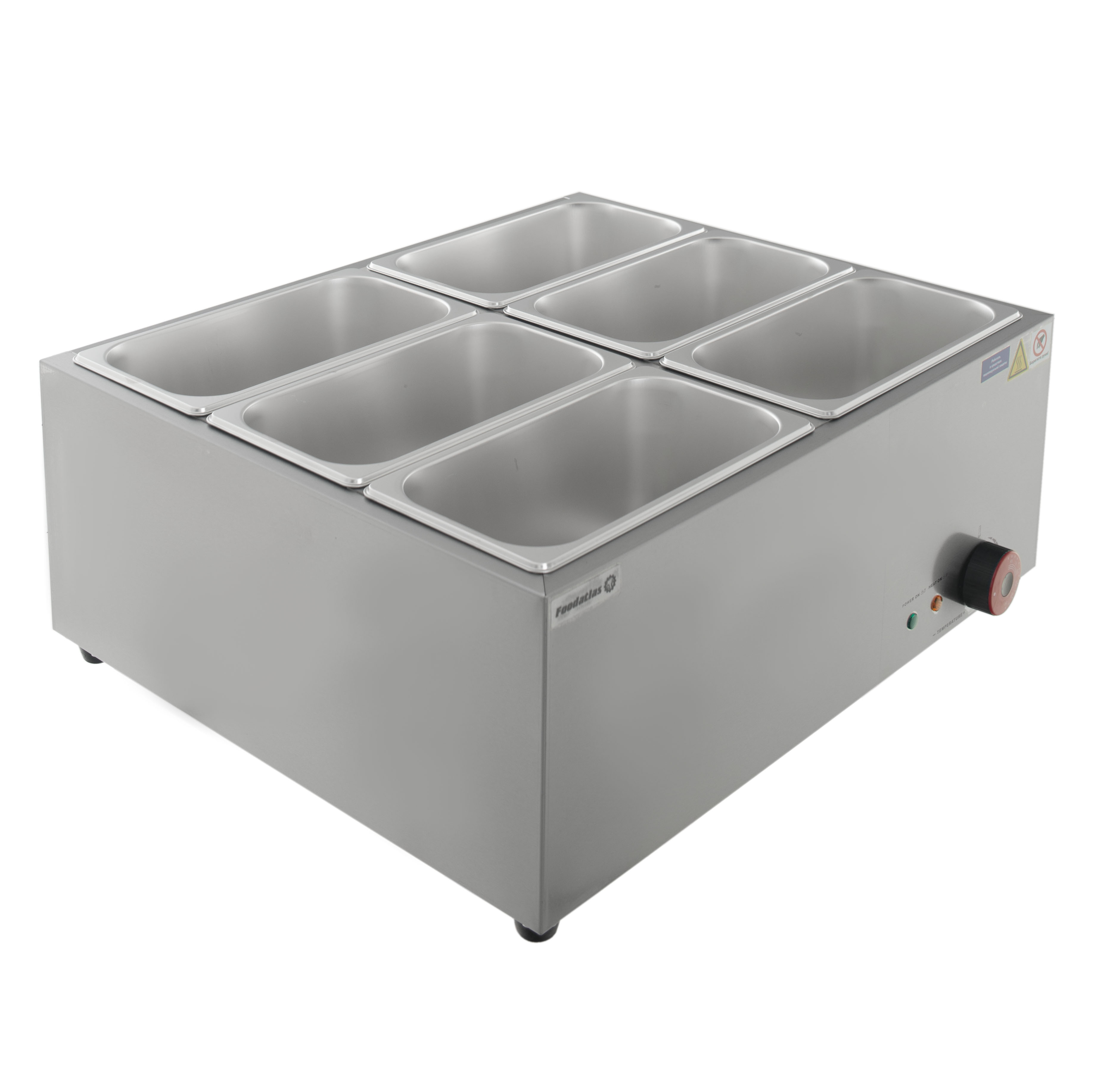 Мармит 6 бункеров EH-6V FOODATLAS Мармит 6 бункеров EH-6V FOODATLAS