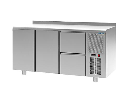 Стол холодильный TM3GN-002-GC (с бортом) POLAIR Стол холодильный TM3GN-002-GC (с бортом) POLAIR