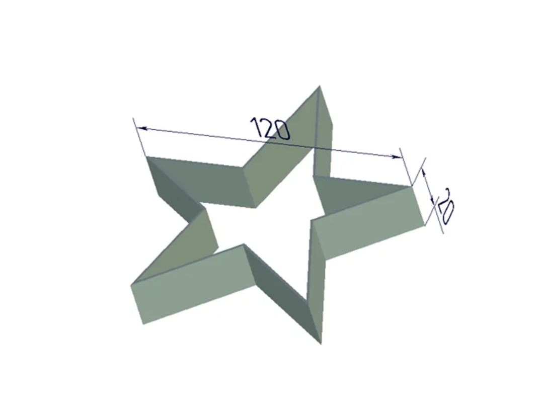 Форма кондитерская Звезда для FOODATLAS (УТ000011658) Форма кондитерская Звезда для FOODATLAS (УТ000011658)