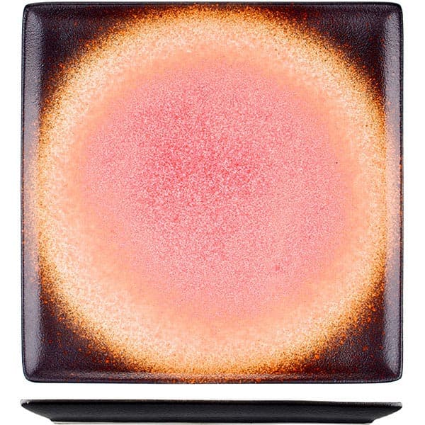 Тарелка квадратная 26х26см фарфор «Агат» KUNSTWERK Тарелка квадратная 26х26см фарфор «Агат» KUNSTWERK